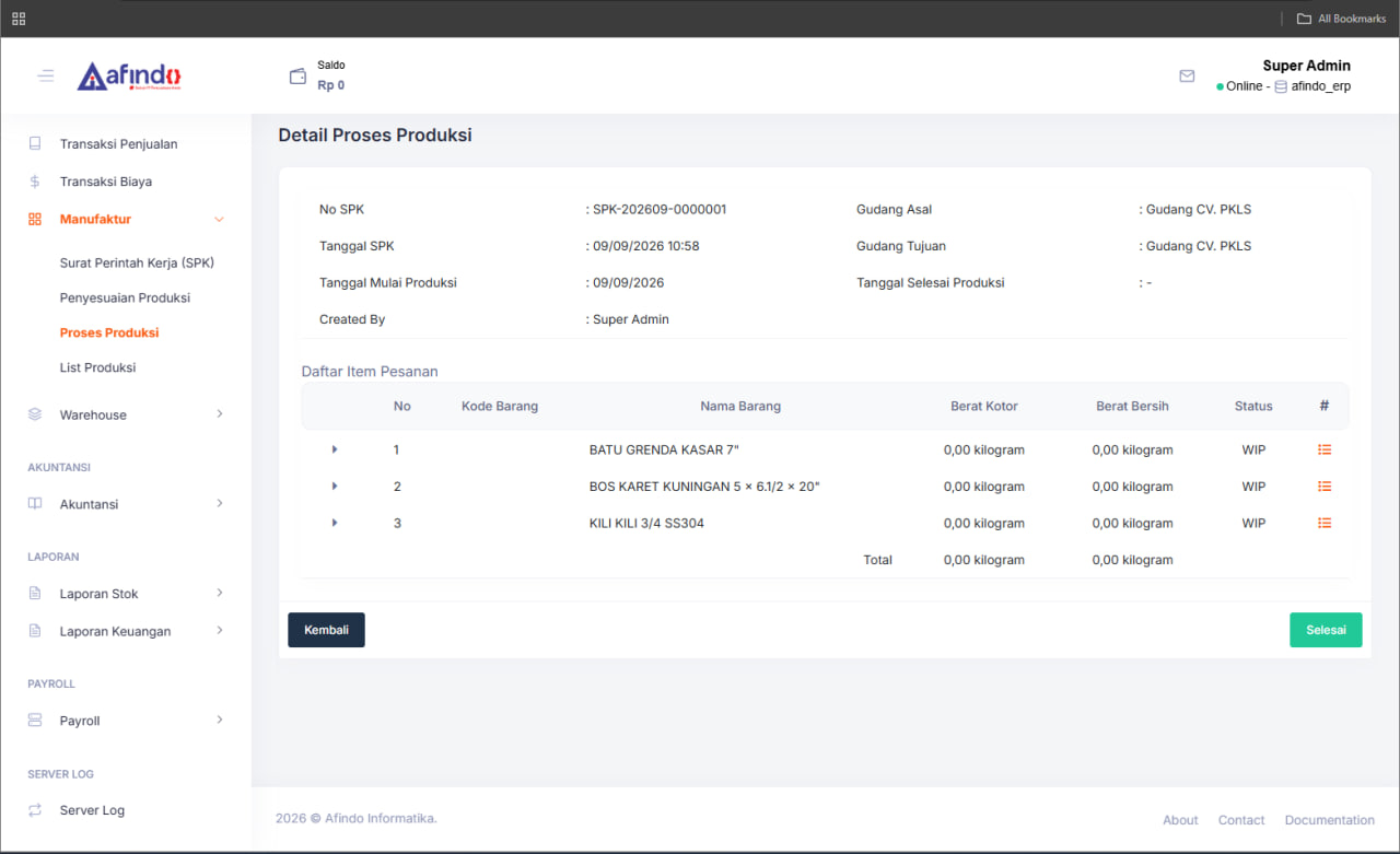 Screenshot ERP MANUFAKTUR TERINTEGRASI
