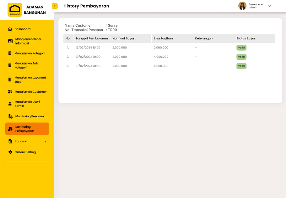 Screenshot PLATFORM LAYANAN KONSTRUKSI TERINTEGRASI