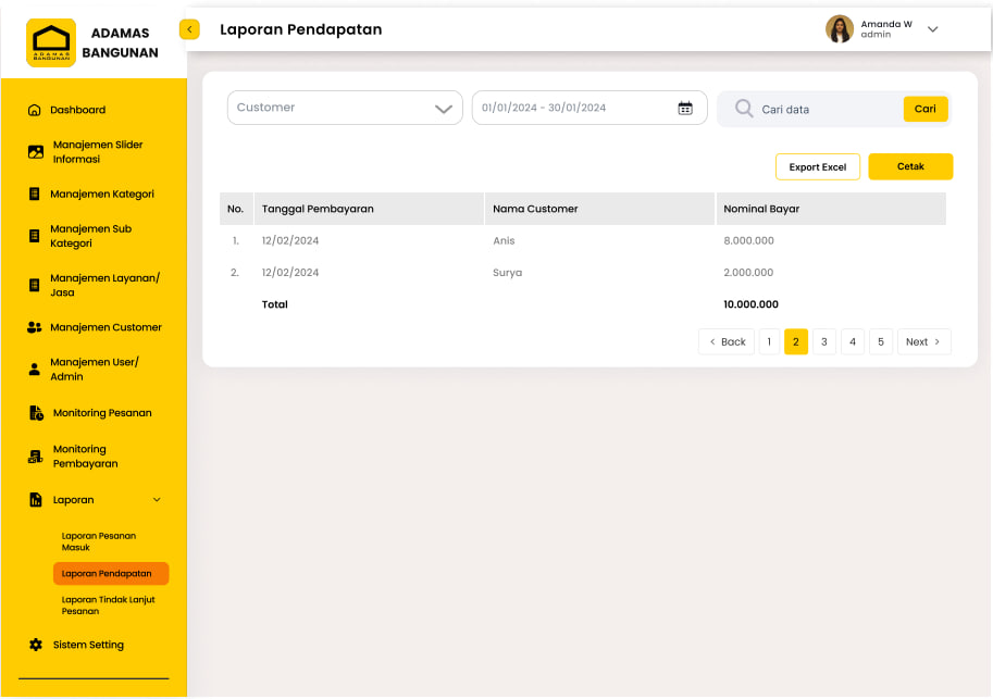 Screenshot PLATFORM LAYANAN KONSTRUKSI TERINTEGRASI