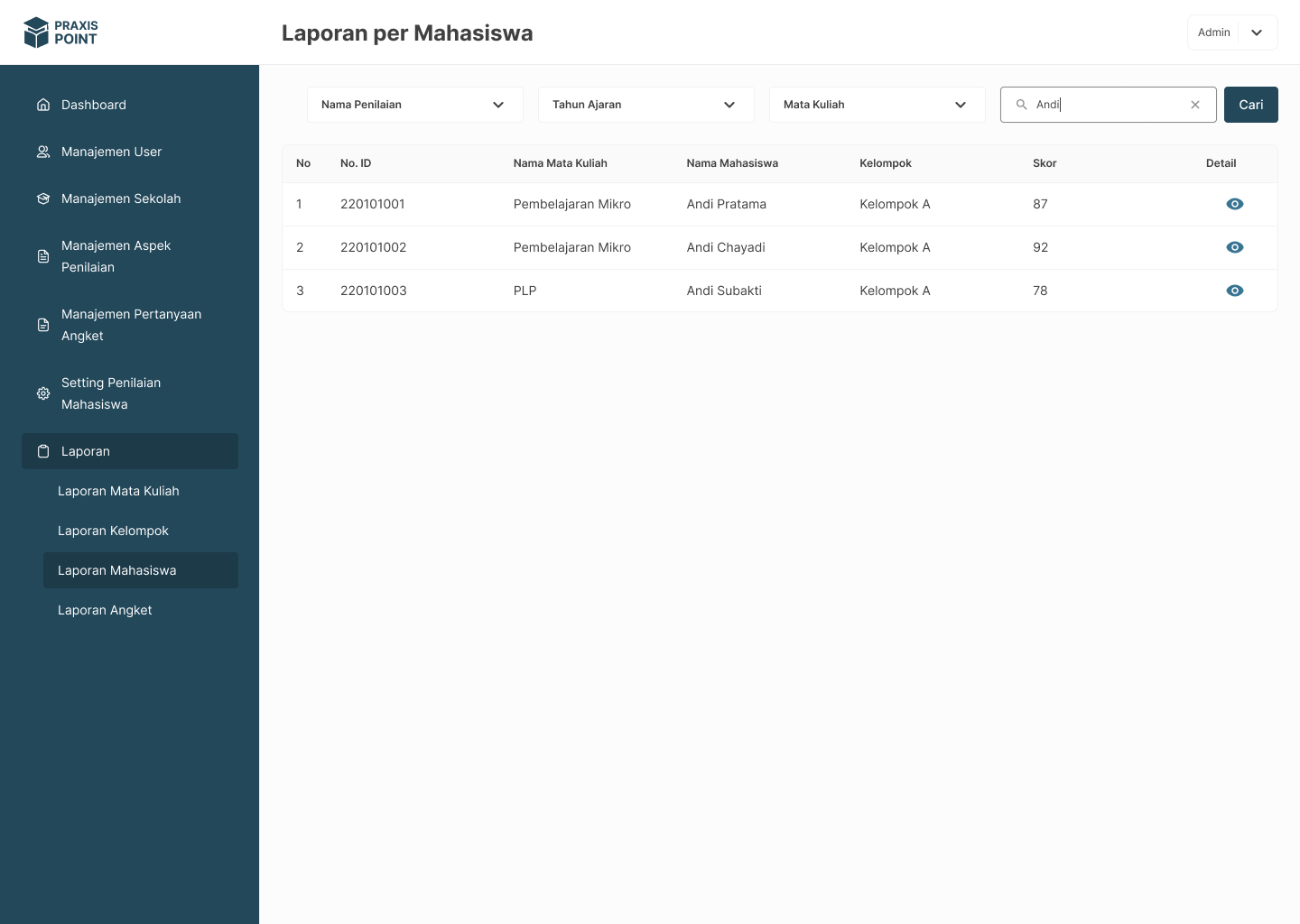 Screenshot SISTEM INFORMASI AKADEMIK DAN MANAJEMEN PENDIDIKAN