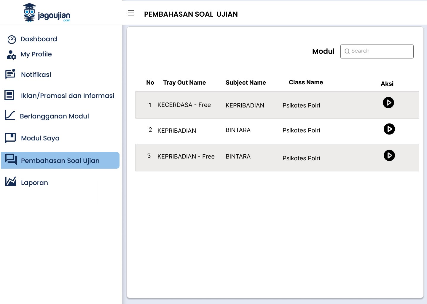 Screenshot SISTEM PEMBELAJARAN DAN PENILAIAN DIGITAL