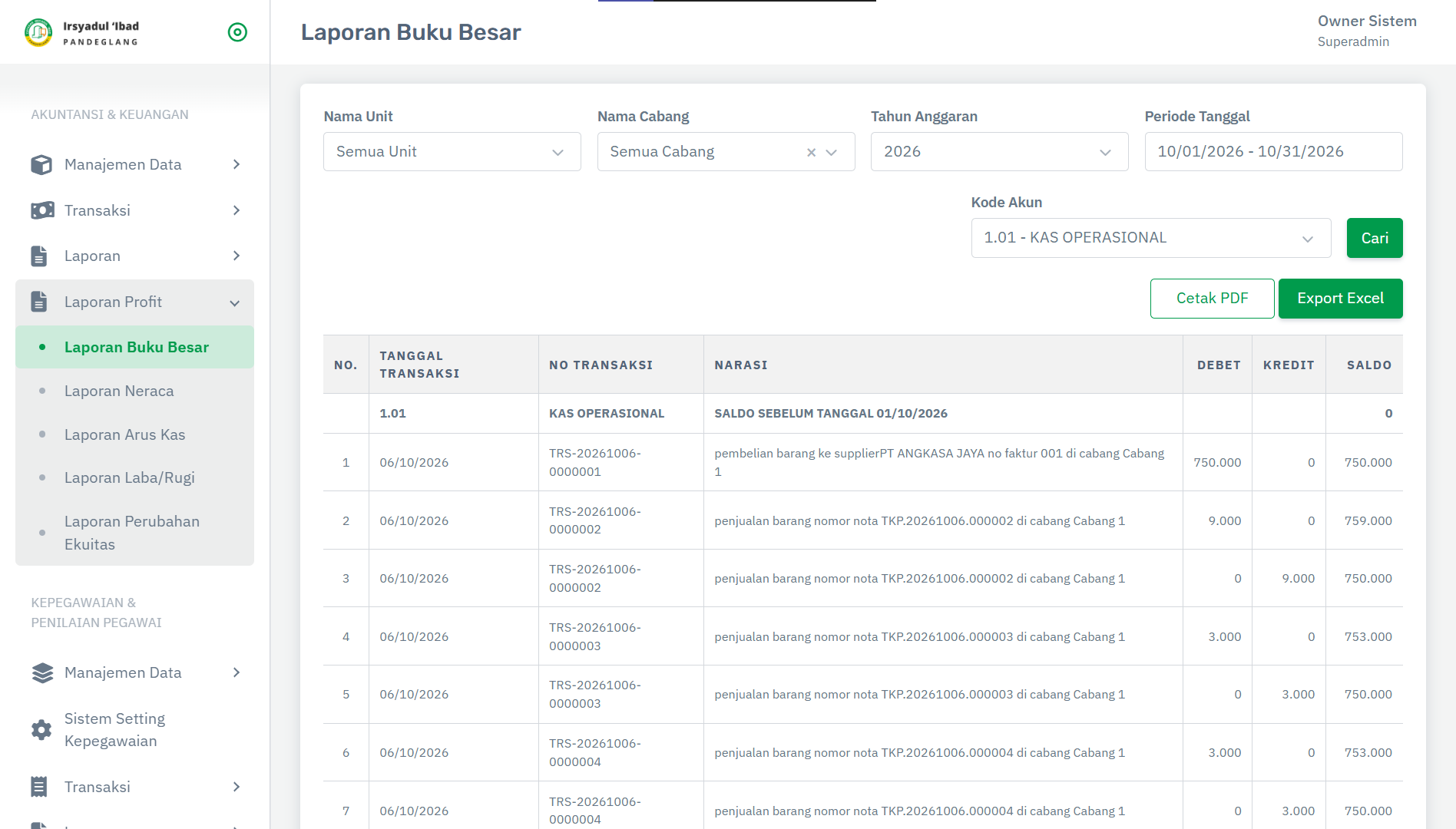Screenshot SISTEM INFORMASI MANAJEMEN SEKOLAH TERINTEGRASI
