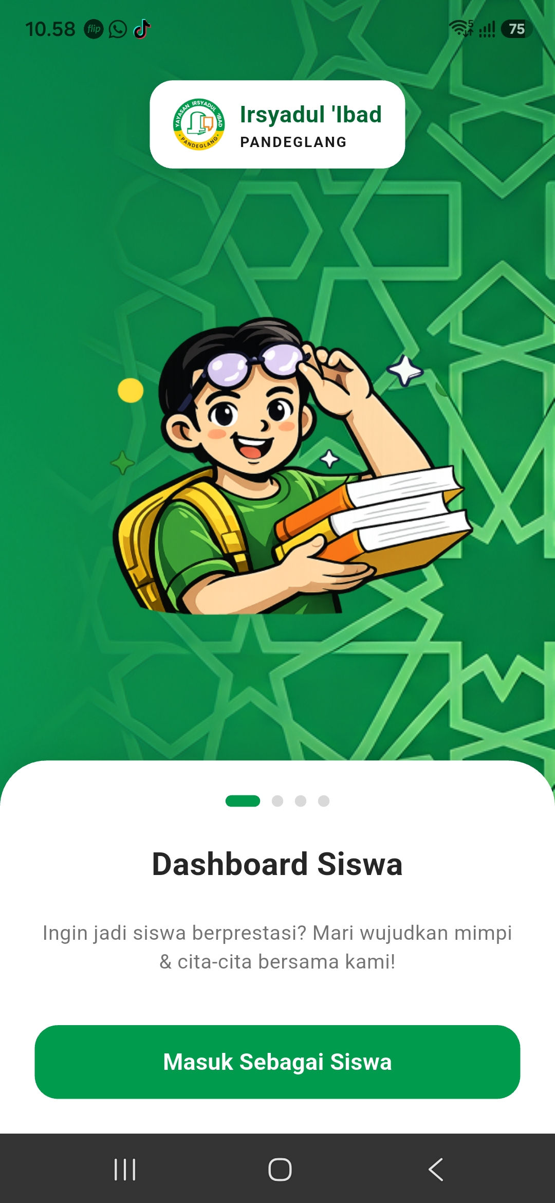Screenshot SISTEM INFORMASI MANAJEMEN SEKOLAH TERINTEGRASI