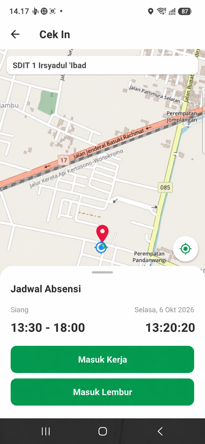 Screenshot SISTEM INFORMASI MANAJEMEN SEKOLAH TERINTEGRASI